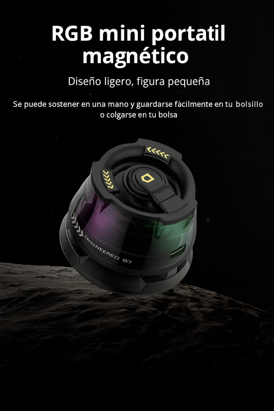 Altavoz Bluetooth magnético inalámbrico 8D SOUND