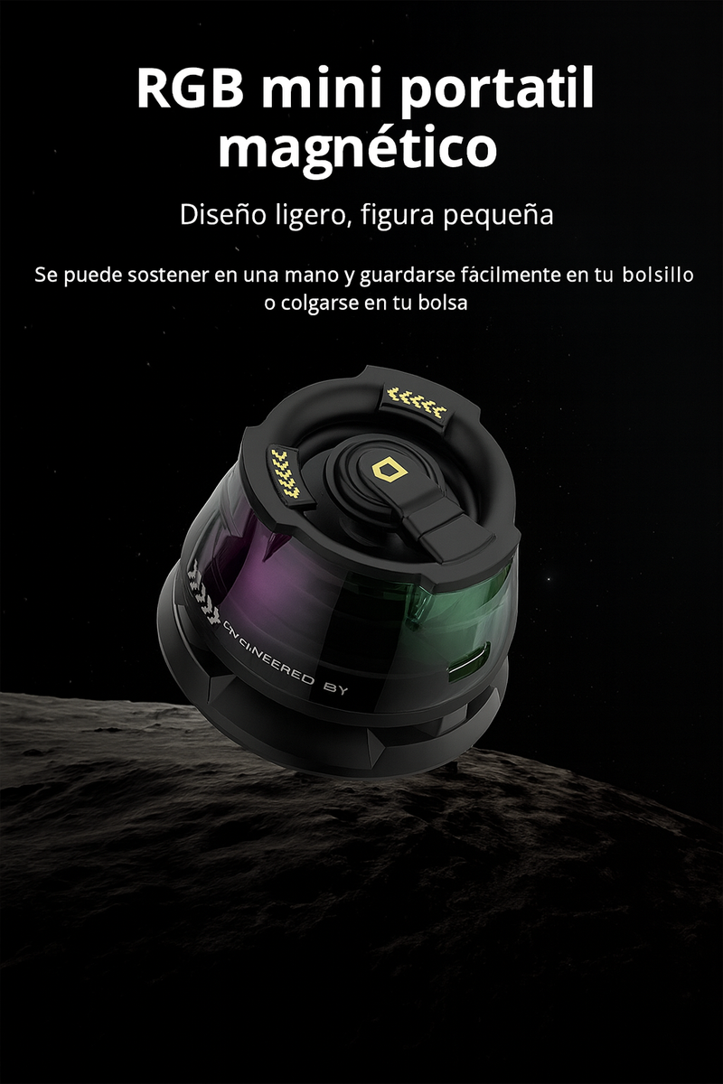 Altavoz Bluetooth magnético inalámbrico 8D SOUND