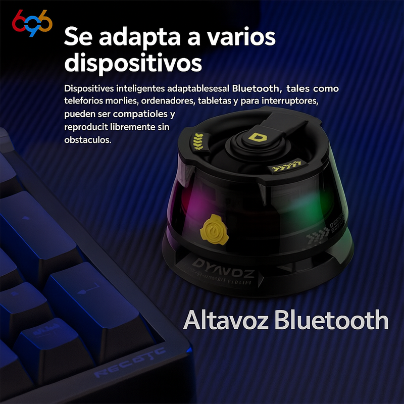 Altavoz Bluetooth magnético inalámbrico 8D SOUND